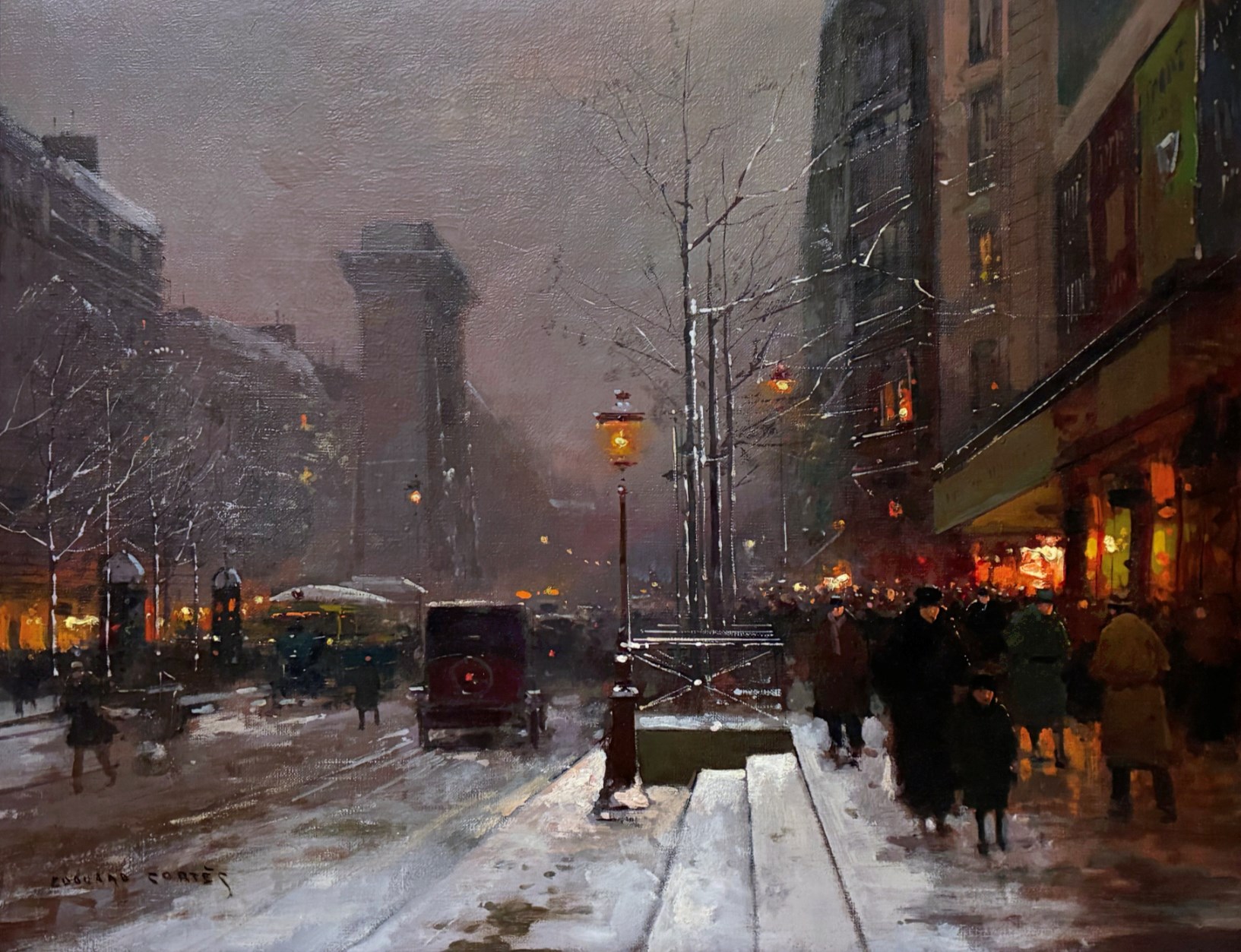 Paris la nuit, Porte Saint Denis